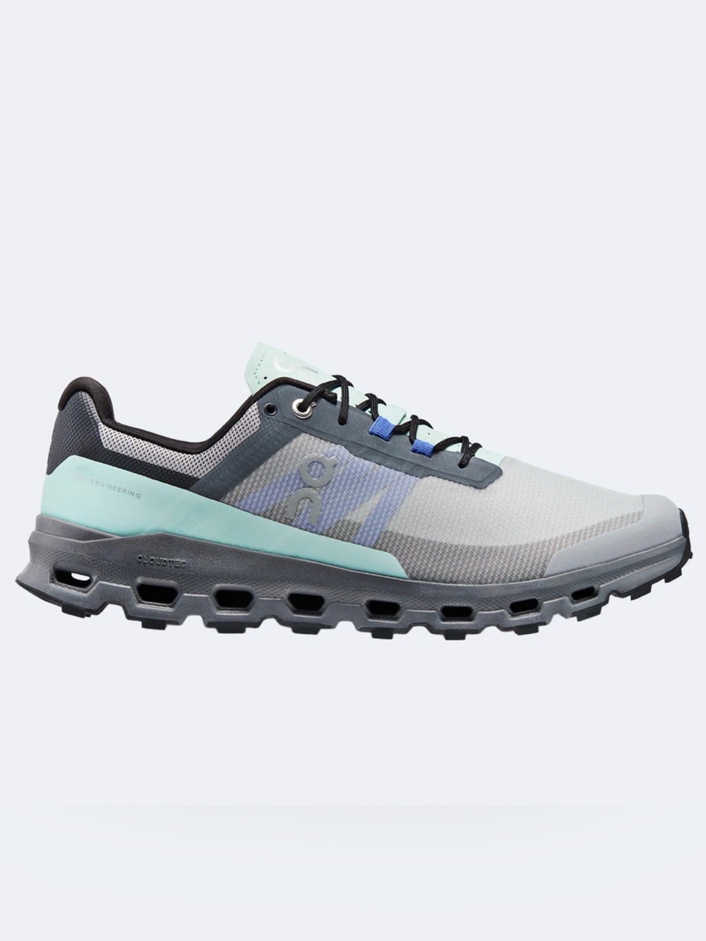 On Running Cloudvista Men's Trail Running Shoe Size: 11 Color: Alloy/Black
